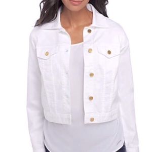 Michael Kors White Denim Jacket